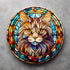 Cat Maine Coon Glass Suncatcher Worktop Saver